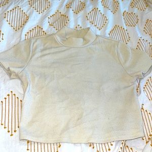 Turtle neck crop top